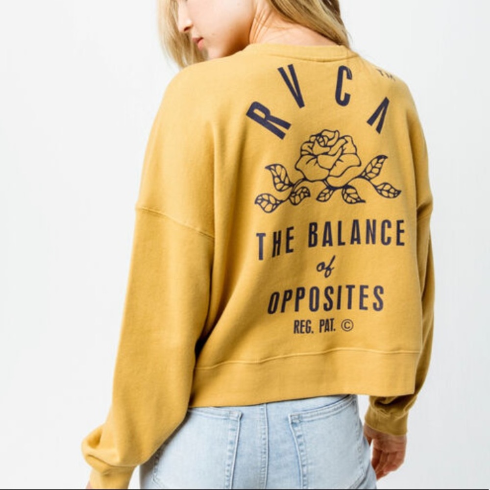 RVCA Rose State Womens Sweatshirt
